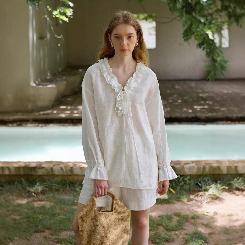 Camicia in lino Serafina