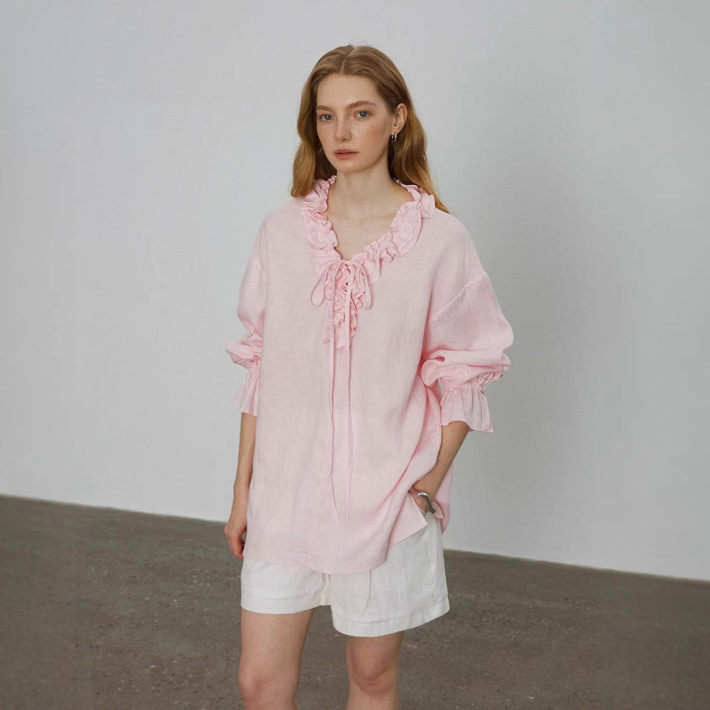 Camicia in lino Serafina