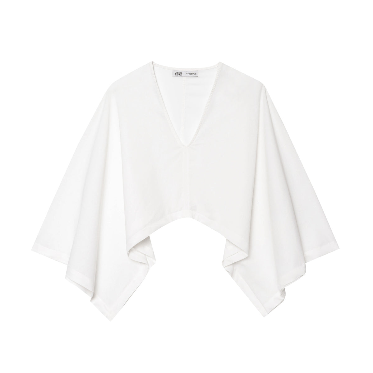 Kimono en mélange de lin et pantalon en lin