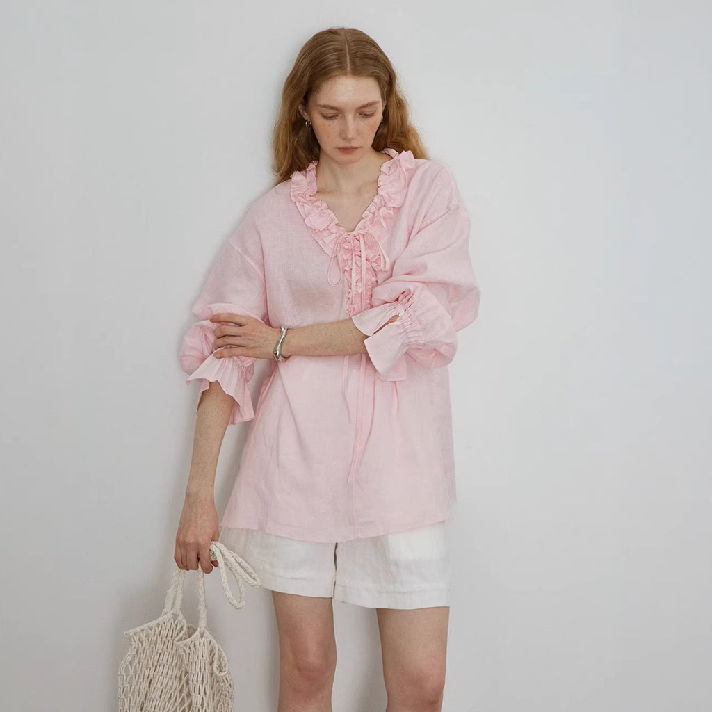 Camicia in lino Serafina