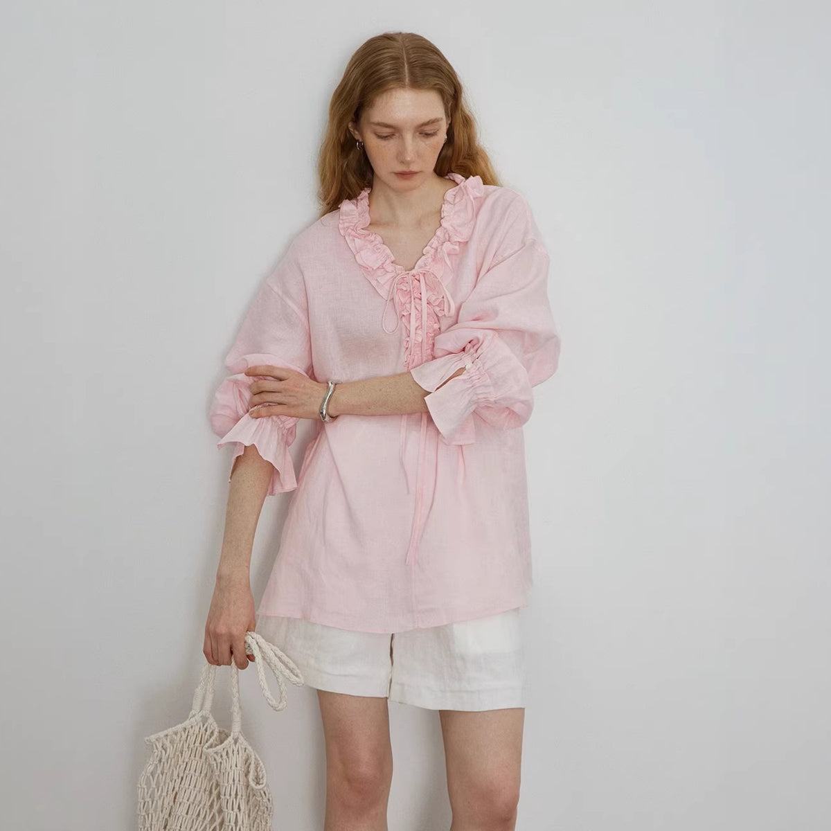 Camicia in lino Serafina