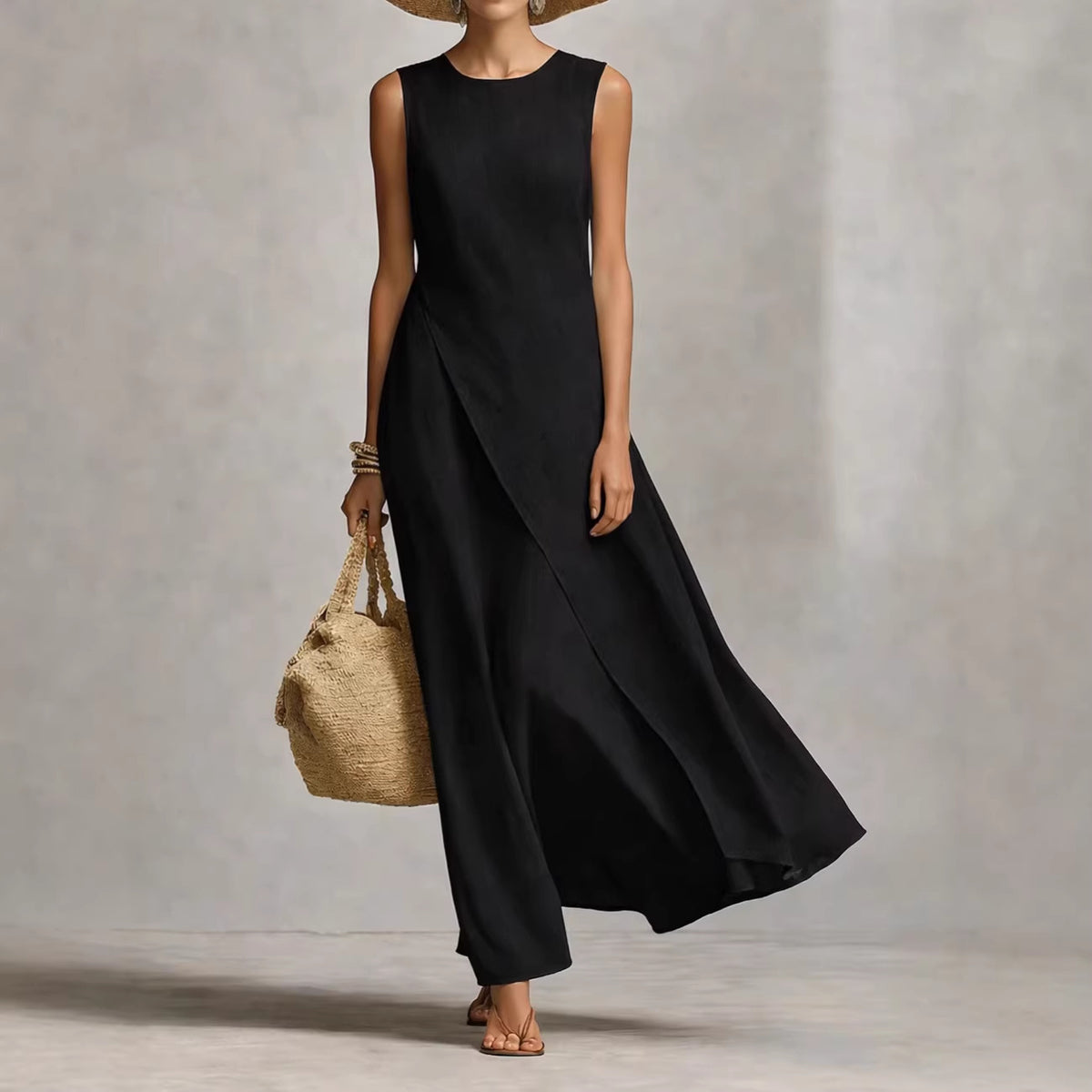 Robe en lin Alba