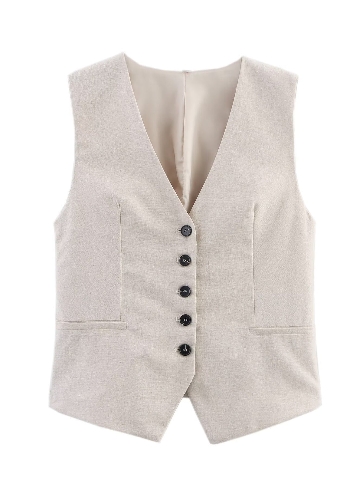 Gilet in lino Solara + Pantaloncini in lino Solara