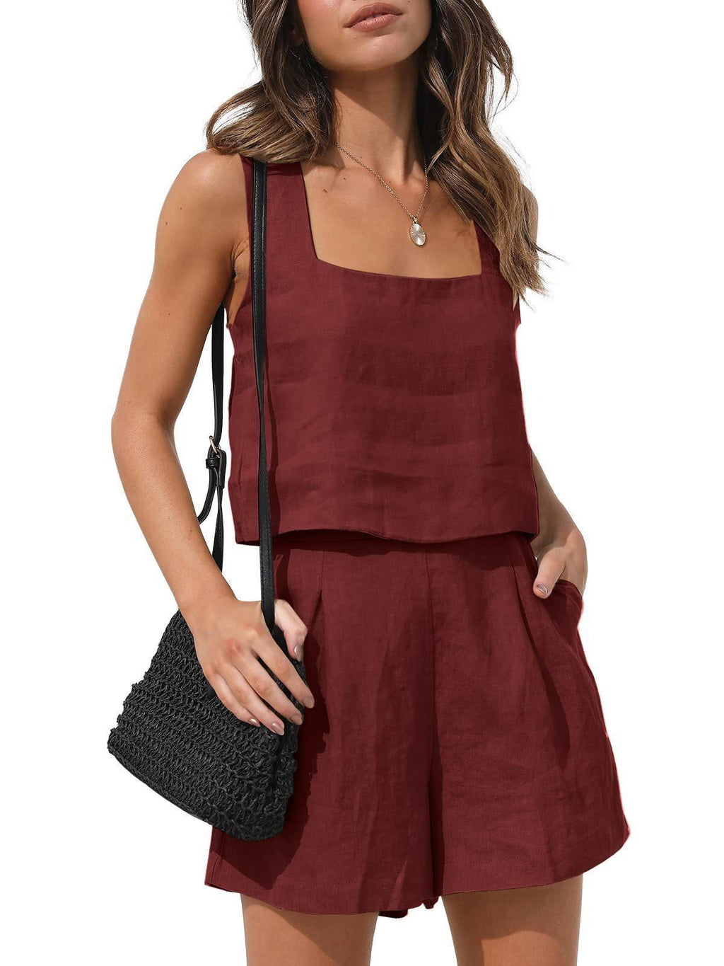 Ensemble en lin Dolce Vita