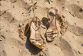 Sandali stiletto con farfalla